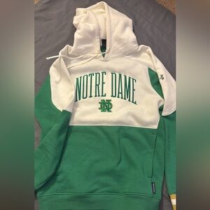 Under Armour Fighting Irish Green Sweatshirt